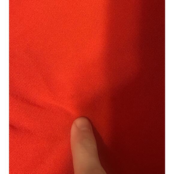 Jean Paul Gaultier Soleil Womens L Orange Mesh Layered Belt Long Maxi Skirt VGUC - Picture 5 of 6